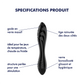 SATISFYER - TRANSPARENT CRISTAL ÉBLOUISSANT