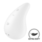 SATISFYER - DEW DROP VIBRADOR LAY-ON BLANCO