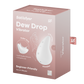 SATISFYER - DEW DROP VIBRADOR LAY-ON BLANCO