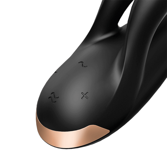 SATISFYER DOUBLE FLEX VIBRADOR APP - BLANCO