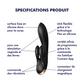 SATISFYER DOUBLE FLEX VIBRADOR APP - BLANCO