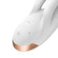 SATISFYER DOUBLE FLEX VIBRADOR APP - BLANCO