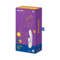 SATISFYER DOUBLE FLEX VIBRADOR APP - BLANCO