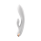 SATISFYER DOUBLE FLEX VIBRADOR APP - BLANCO