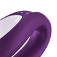 SATISFYER - DOUBLE JOY CON APP MORADO