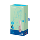 SATISFYER - HEAT WAVE VIBRADOR APP BLANCO