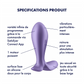 SATISFYER - INTENSITY PLUG VIOLET