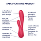 SATISFYER MONO FLEX ROSA CON APP