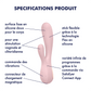 SATISFYER MONO FLEX ROSA CON APP