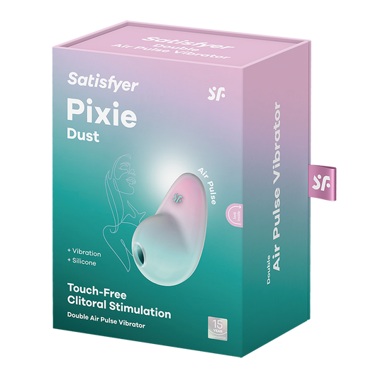 SATISFYER - STIMULATEUR PIXIE DUST LILAS AIR PLUSE