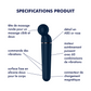 SATISFYER - PLANET WAND-ER VIBRATEUR MASSAGER BERRY