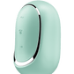 SATISFYER - STIMULATEUR ET VIBRATEUR DOUBLE AIR PULSE PRO TO GO 2 VIOLET