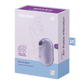 SATISFYER - STIMULATEUR ET VIBRATEUR DOUBLE AIR PULSE PRO TO GO 2 VIOLET