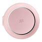SATISFYER - STIMULATEUR ET VIBRATEUR DOUBLE AIR PULSE PRO TO GO 3 NOIR