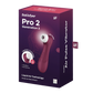 SATISFYER - PRO 2 GENERACIÓN 3 LIQUID AIR TECHNOLOGY GRANATE