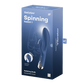 SATISFYER - SPINNING RABBIT 1 ESTIMULACION CLITORIS Y PUNTO G ROJO