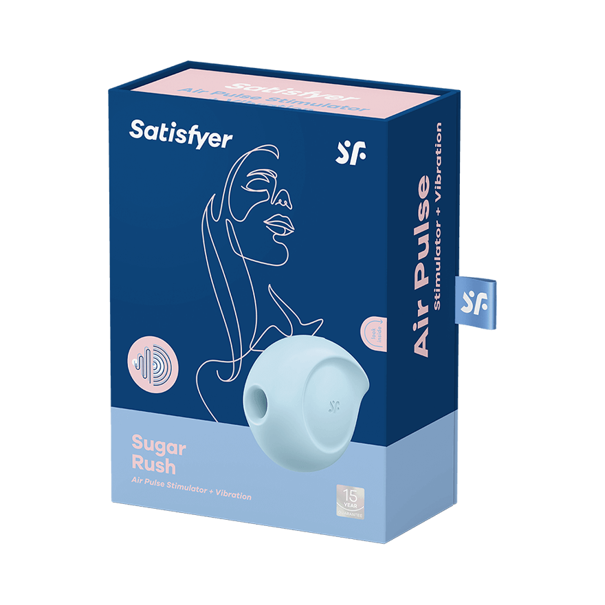SATISFYER - SUGAR RUSH ESTIMULADOR Y VIBRADOR ROSA