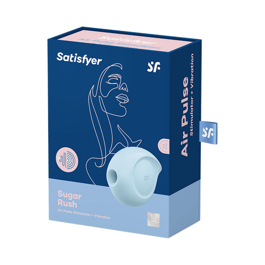 SATISFYER - SUGAR RUSH ESTIMULADOR Y VIBRADOR ROSA
