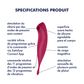 SATISFYER - TWIRLING PRO+ ESTIMULADOR Y VIBRADOR APP VERDE