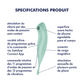 SATISFYER - TWIRLING PRO+ ESTIMULADOR Y VIBRADOR APP VERDE