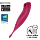 SATISFYER - TWIRLING PRO+ ESTIMULADOR Y VIBRADOR APP VERDE