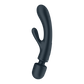 SATISFYER - TRIPLE LOVER MASAJEADOR VIBRADOR RABBIT ROSA