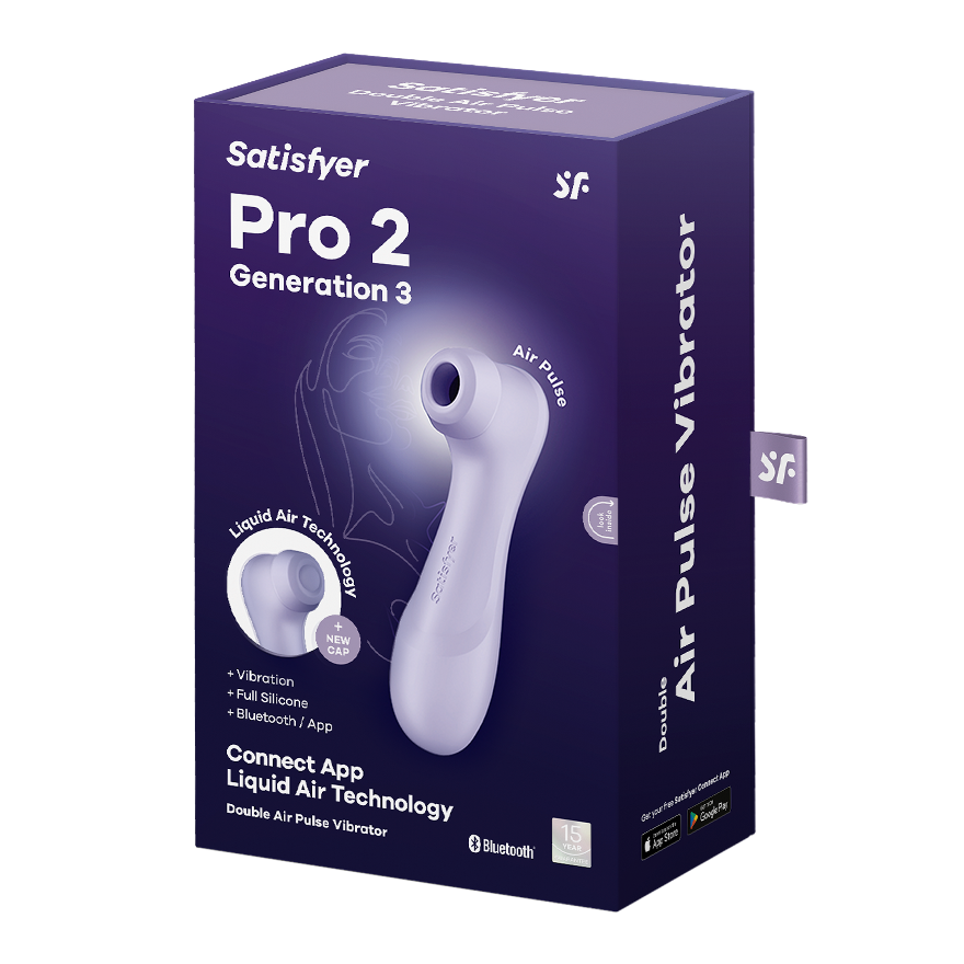 SATISFYER PRO 2 GENERATION 3 - NOIR BLUETOOTH & APP
